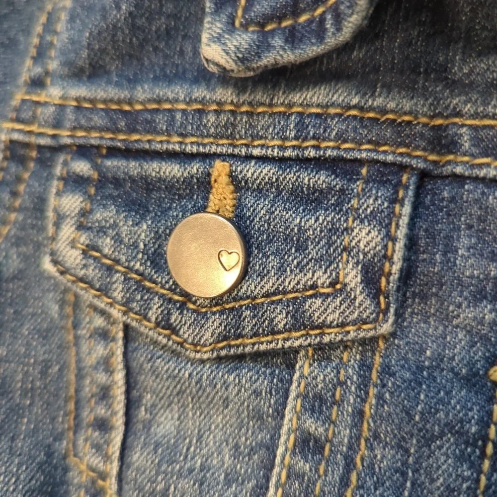 Misfits Jean‎ Jacket Toddler 3T Skull Patch Denim Jacket